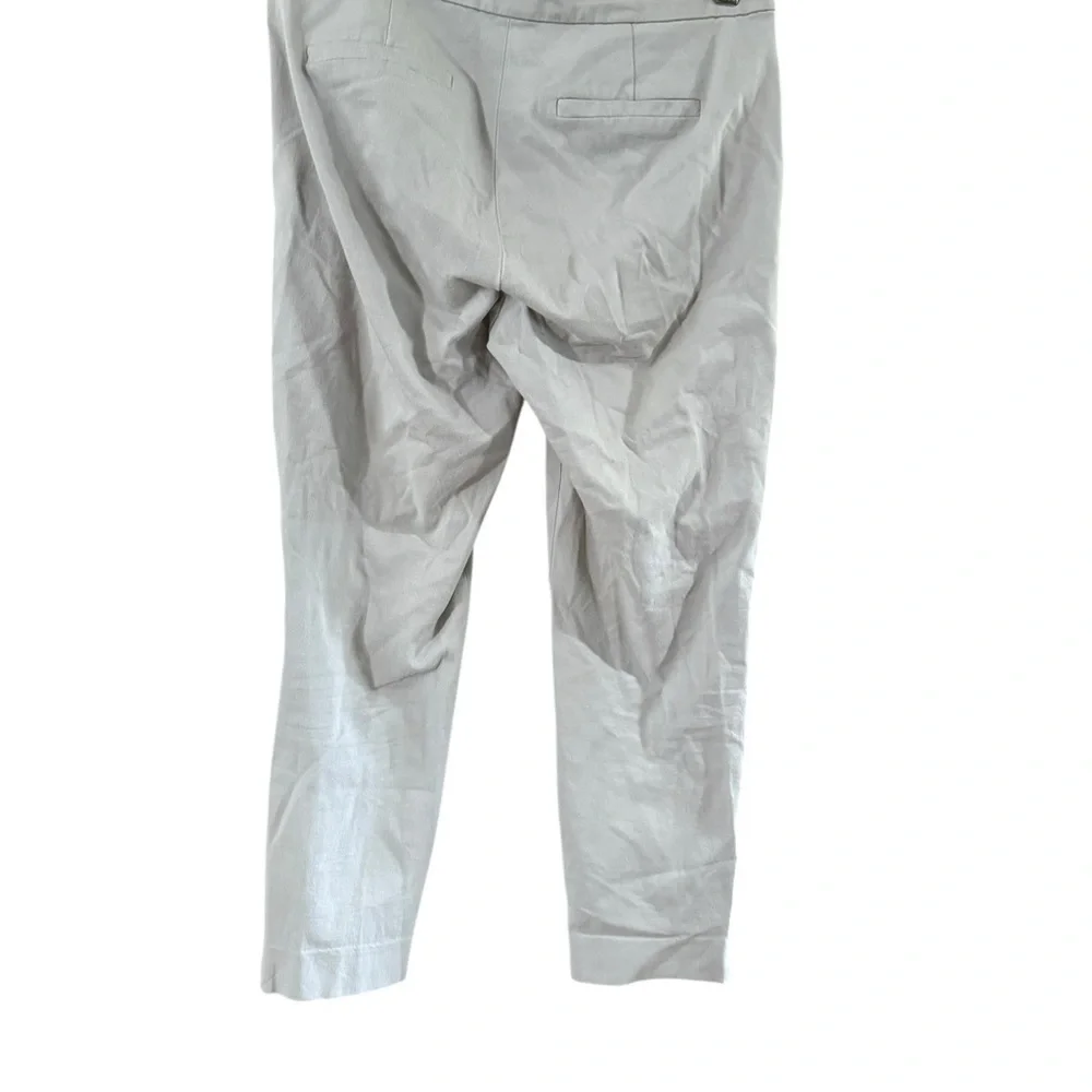 J Crew Womens Light Gray Ankle Pants